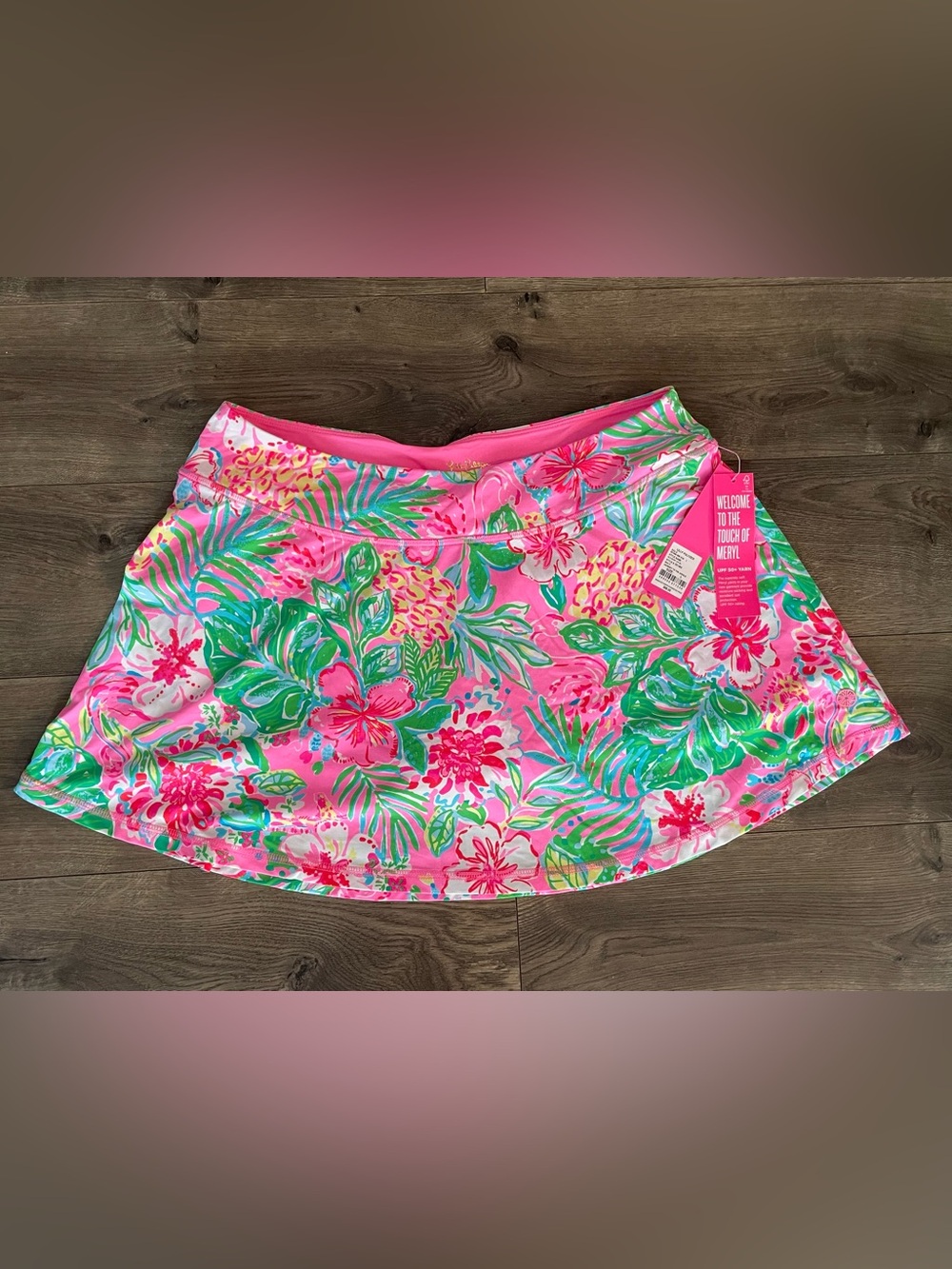 Lilly Pulitzer Aila Skort Size L Journey to the Jungle